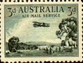 Australia-first 
airmail